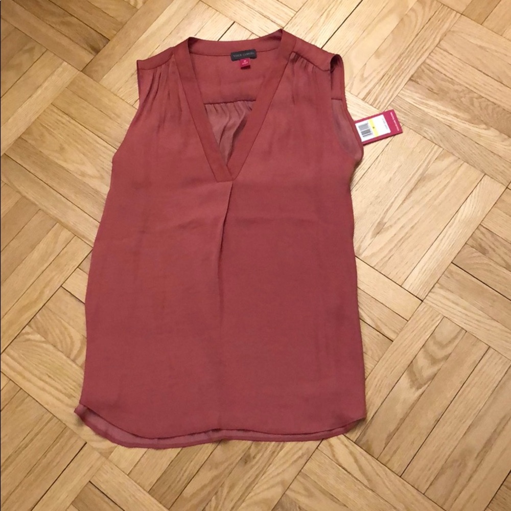 Vince Camuto V Neck Tank Blouse